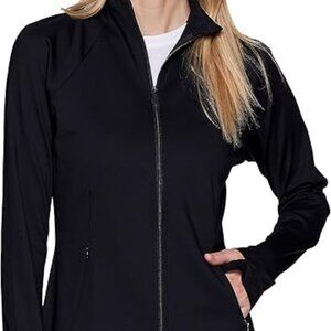RBX Active M Black Athletic Zip Up Running Jacket with Pockets